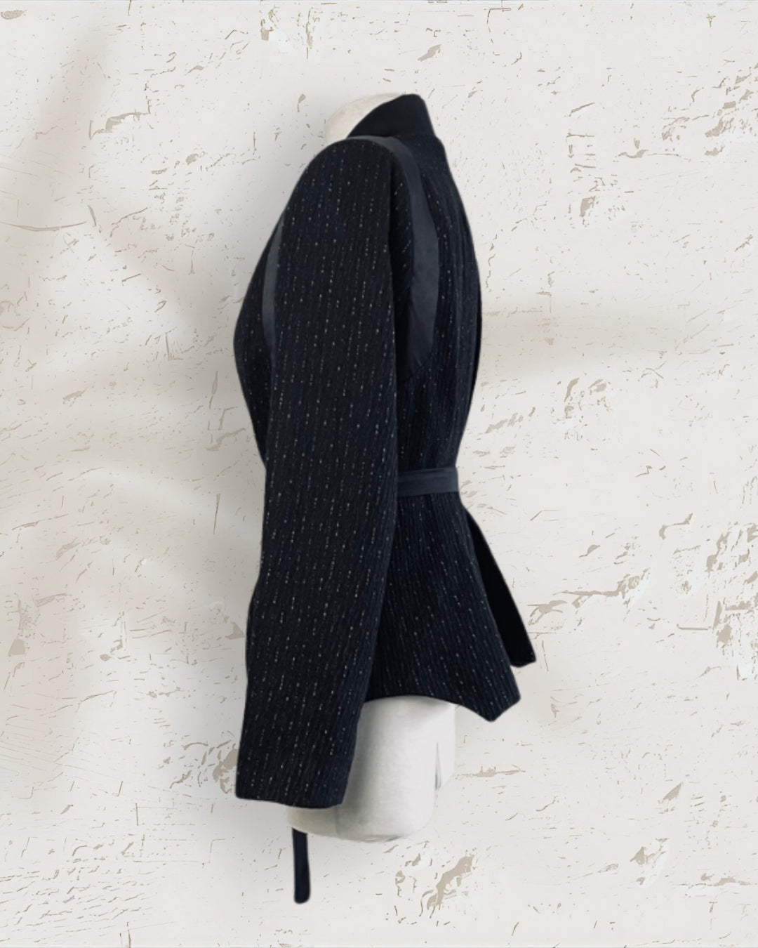 Tailored Wool Kimono-Style Blazer