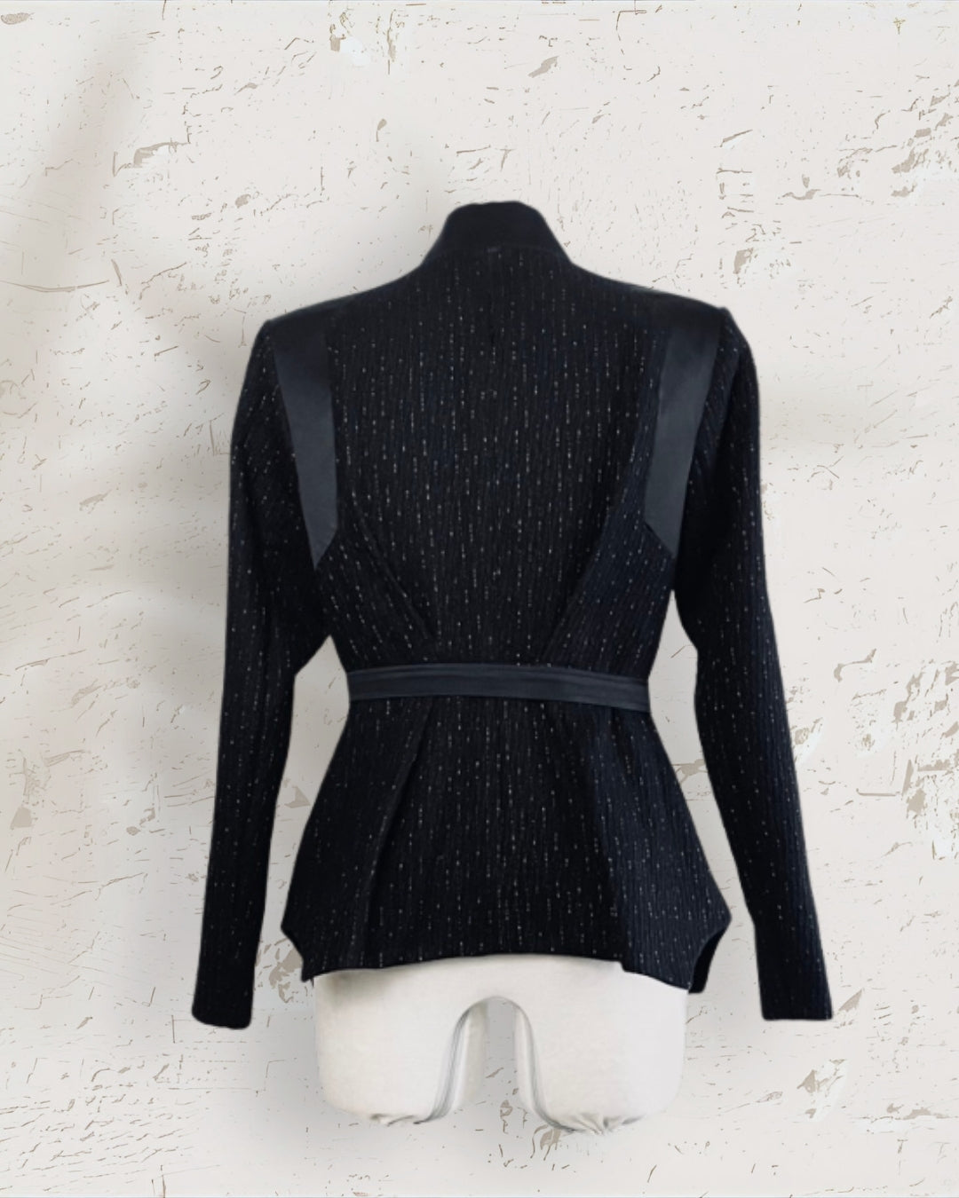 Tailored Wool Kimono-Style Blazer