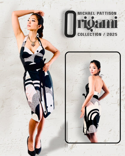 Origami Halter Dress