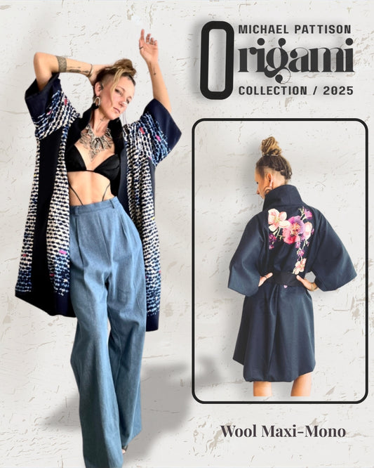 Reversible Wool Maxi-mono